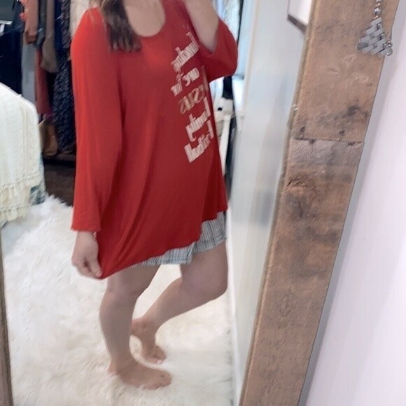 Cato long sleeve T-shirt size 22/24W Sundays are for Jesus Family and football - Picture 3 of 7